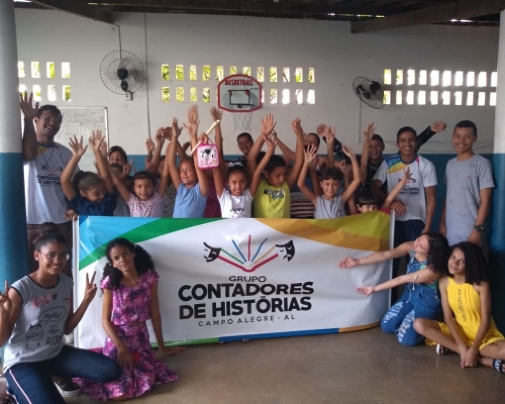 CRAS de Campo Alegre realiza o quarto momento do Projeto Era uma Vez em parceria com a Cultura