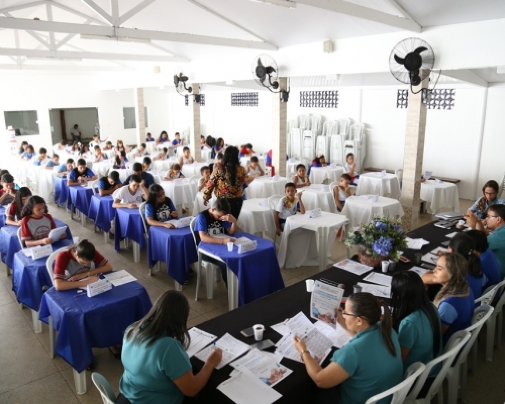 SEMED realiza a 1ª Olimpíada de Língua Português e Matemática com os estudantes do 5º e 9º anos 