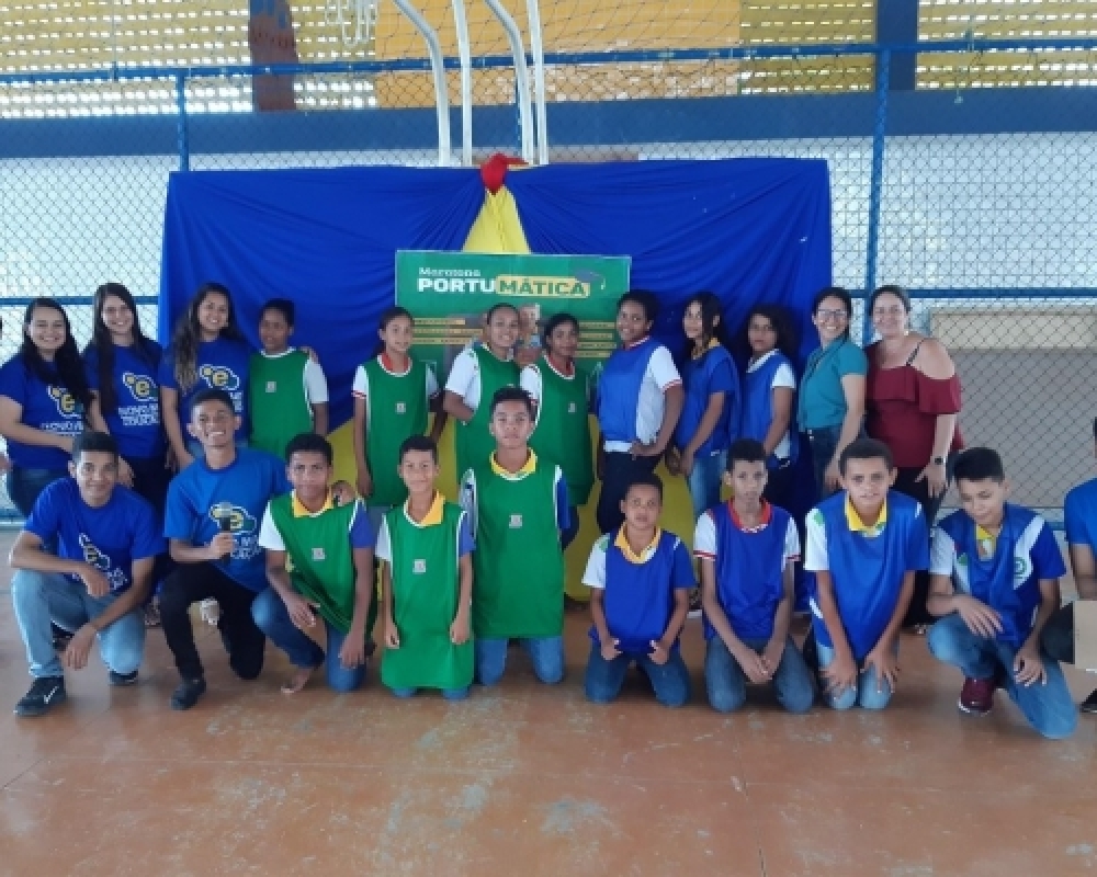 Escola Monsenhor Hildebrando realiza a I Maratona PortuMática