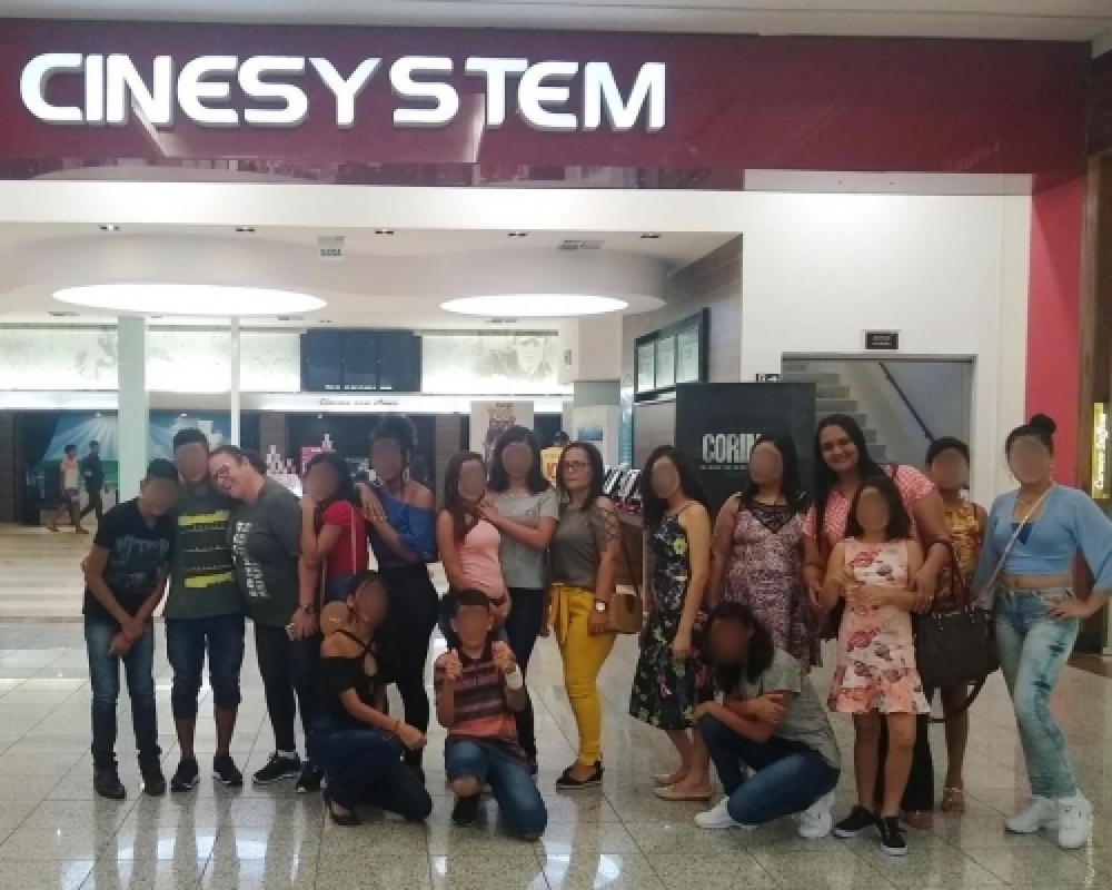 Acolhidos no Abrigo regional de Luziápolis participam de dia de lazer no Arapiraca Garden Shopping
