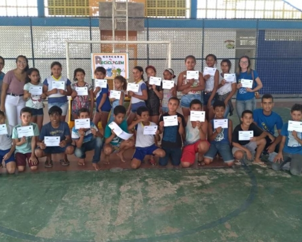 Núcleo de Educação Ambiental realizou mais uma edição da Gincana da Reciclagem 