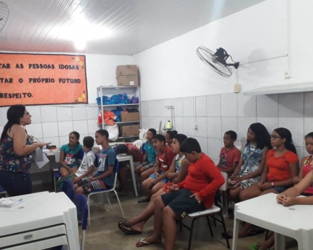 CRAS Sede realiza o Projeto Diálogo Virtual junto a crianças e adolescentes do SCFV Sede
