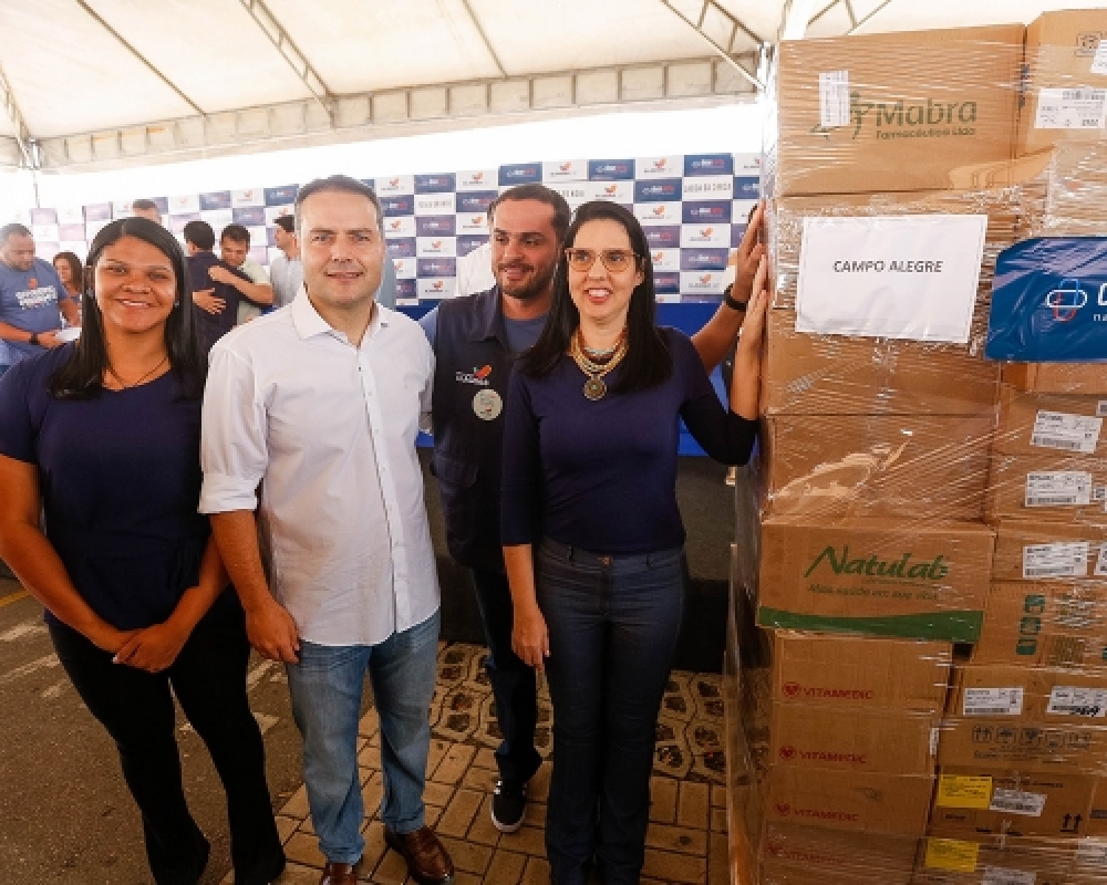 Campo Alegre foi contemplado com medicamentos através do Programa Dose Certa na Atenção Básica 