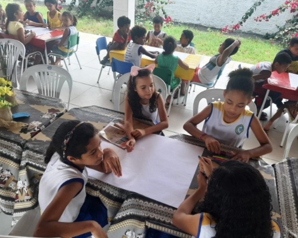 Alunos da Escola Joao Paulo II e SCFV participam do Projeto Não ao Preconceito