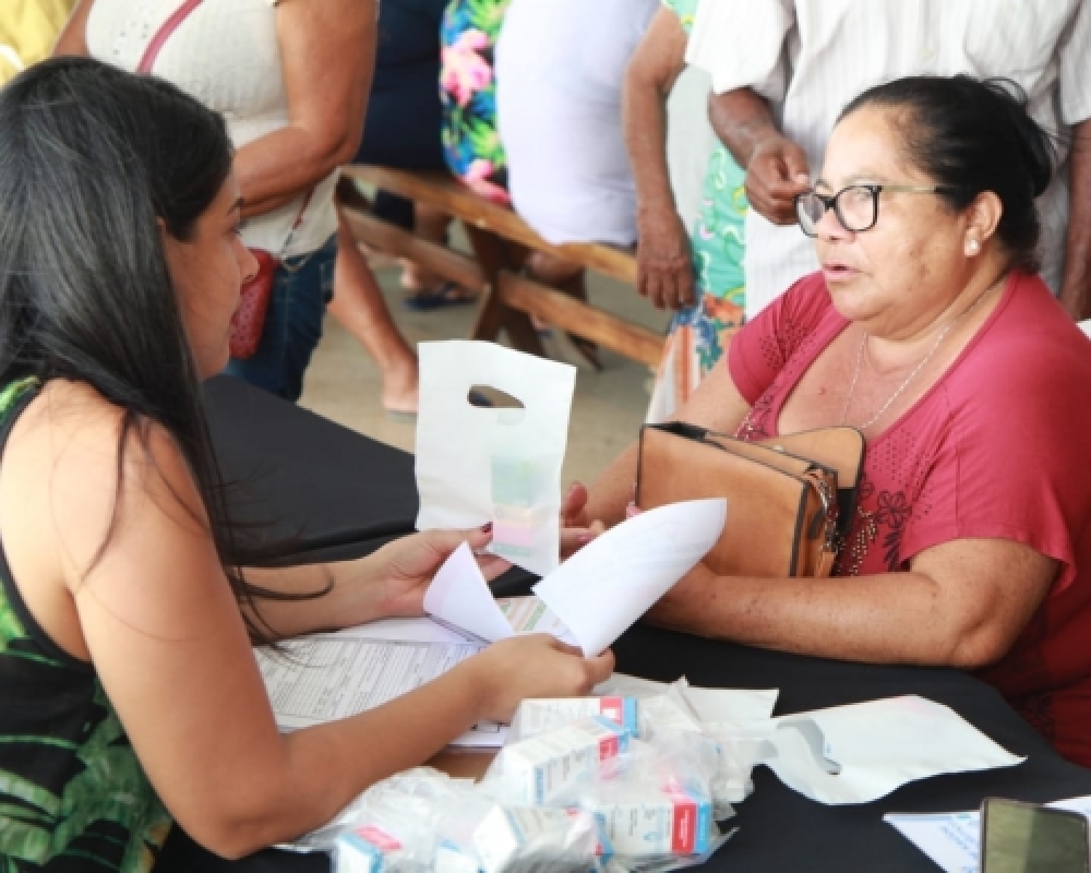 Pacientes de Glaucoma de Campo Alegre recebem colírios para uso nos próximos três meses 