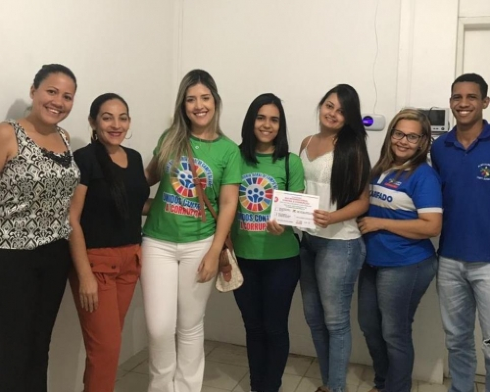 Controladoria Geral realiza ação em alusão ao Dia Internacional de Combate à Corrupção