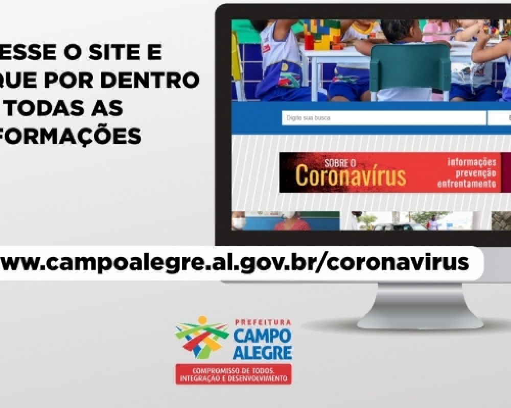 Campo Alegre segue recomendação do MP e implanta transparência nos gastos no combate ao coronavírus