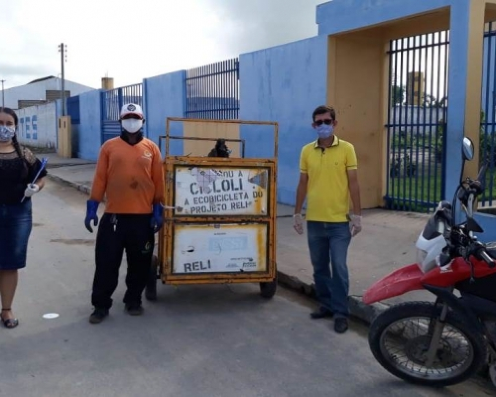 Assistência Social e COOPECMARCA realizam ação de conscientização em Luziápolis