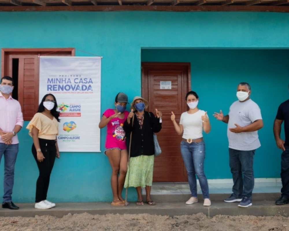 Prefeitura entrega mais casas pelo Minha Casa Renovada No Povoado Chã da Imbira