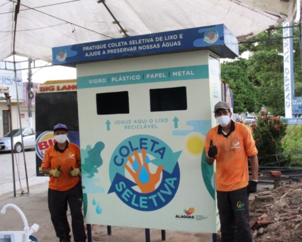 Secretaria de Meio Ambiente instala 15 pontos para recolhimento de material reciclável