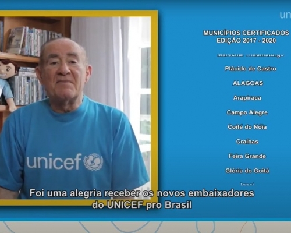 Campo Alegre vence a edição 2017/2020 do Selo Unicef Município Aprovado 