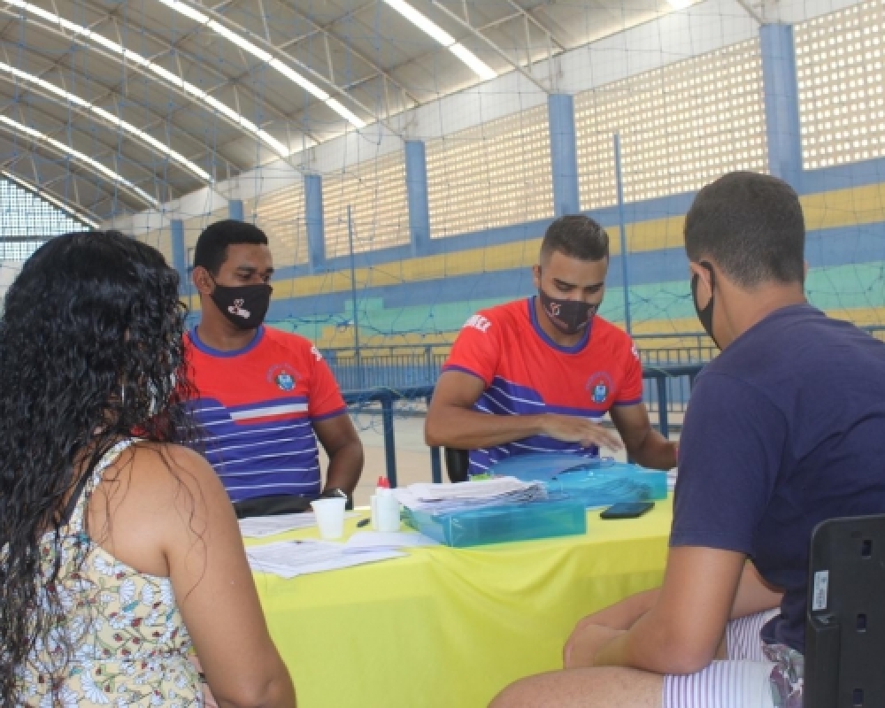 Secretaria de Esporte realiza matriculas das Escolinhas de Futebol e Futsal SEMEL