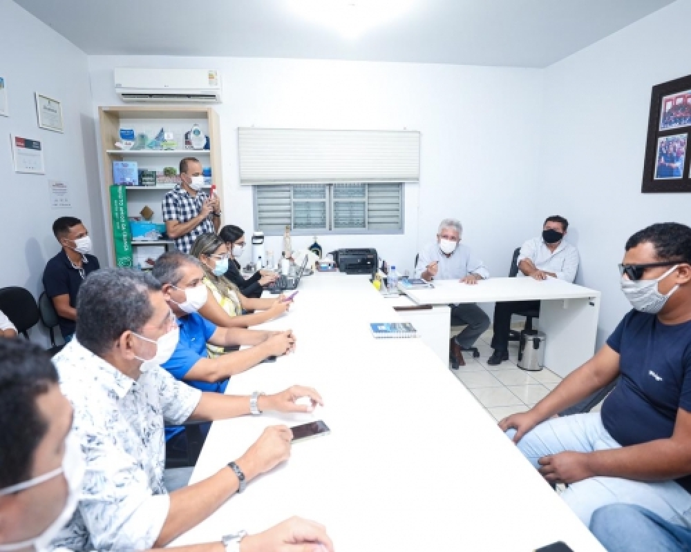 Prefeito Nicolas e vereadores participaram de reunião com o presidente do DER para debater duplicaçã