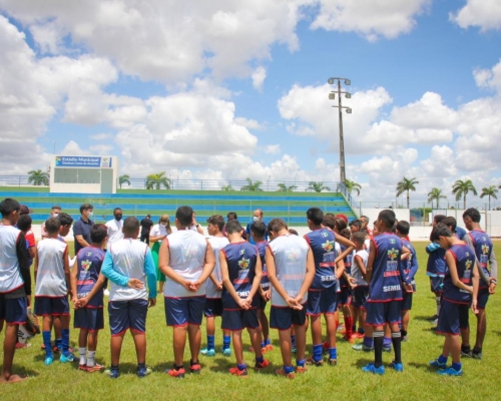 Secretário de esportes do estado visita Campo Alegre e conhece estrutura do esporte do município