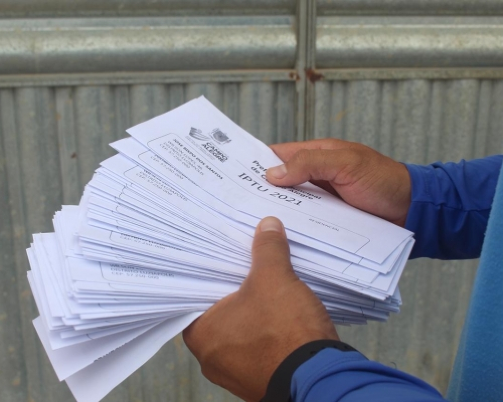 Contribuinte que optar por cota única terá 30% de desconto no pagamento do IPTU 2021