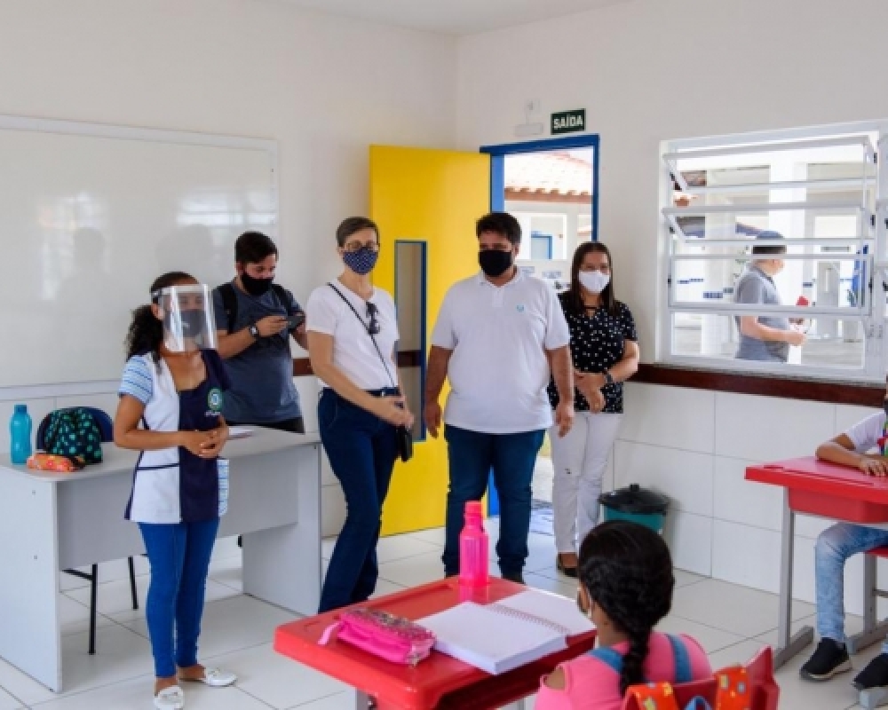 Campo Alegre inicia aulas presenciais na Rede Municipal de Ensino seguindo protocolos de segurança