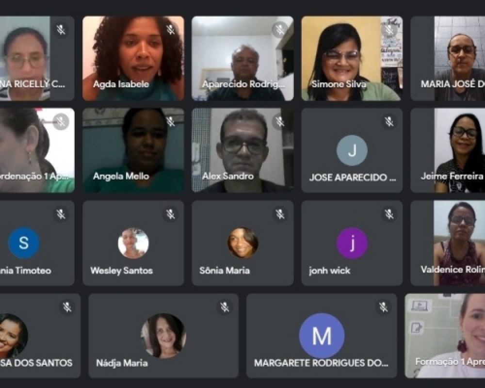 SEMED realiza formação virtual com professores dos 3ºs e 4ºs do ensino fundamental