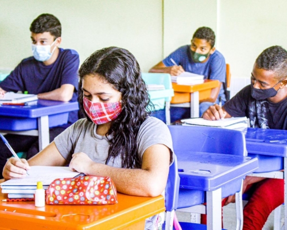 Alunos da Rede Municipal retomam atividades presenciais após duas semanas de recesso escolar