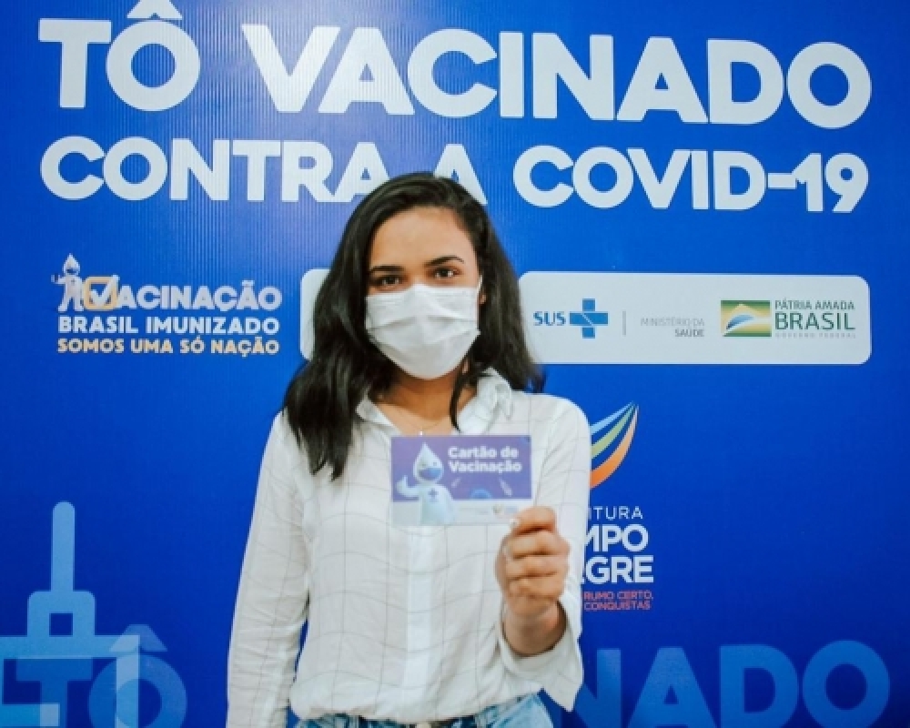 Campo Alegre atinge a marca de 20 mil doses aplicadas das vacinadas contra a Covid-19