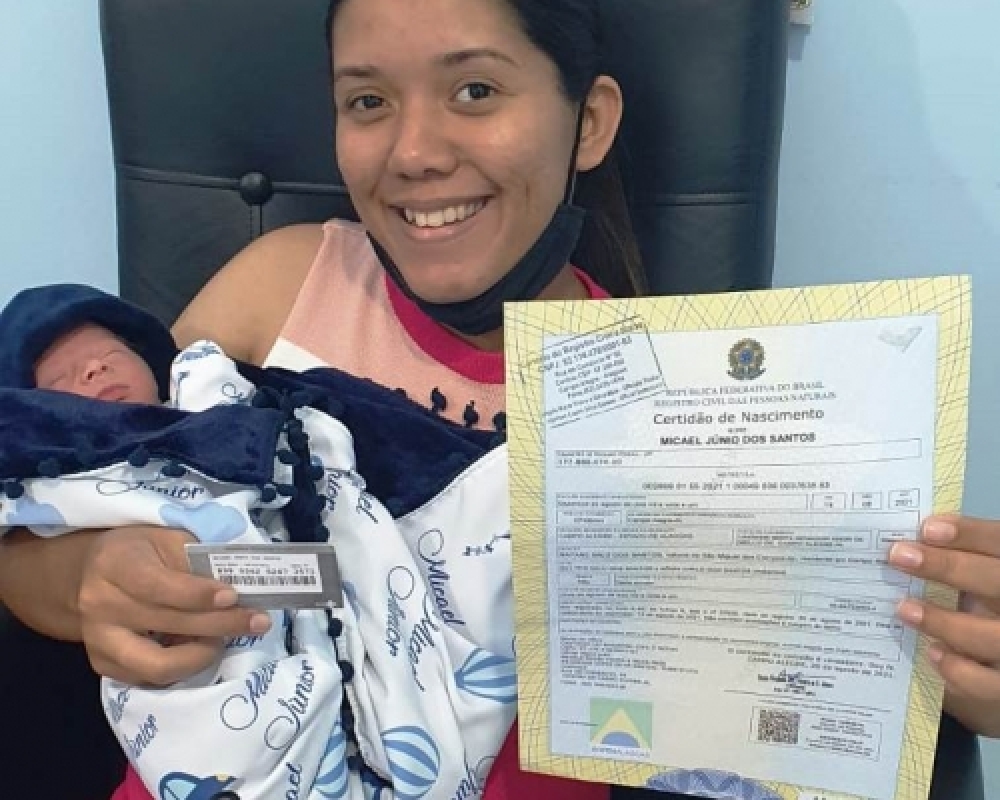 Recém-nascidos contam com a realização de exames e emissão do Registro Civil na Maternidade da UMSAM