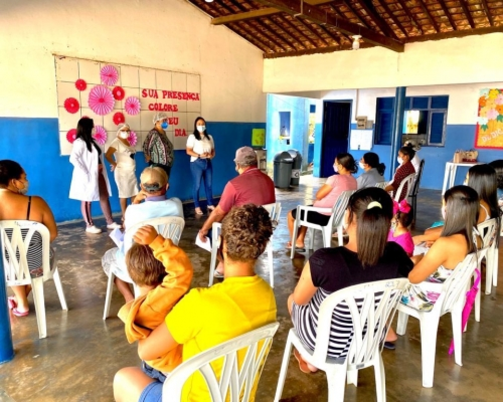CRAS Sede executa Projeto Conhece o CRAS no Povoado Mineiro