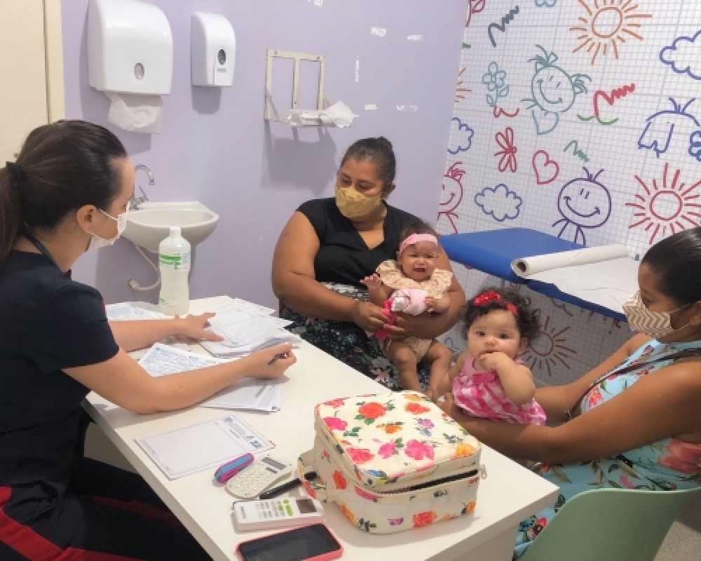 Semana do Bebê: Secretaria de Saúde realiza atendimentos pediátricos no Espaço Vida 