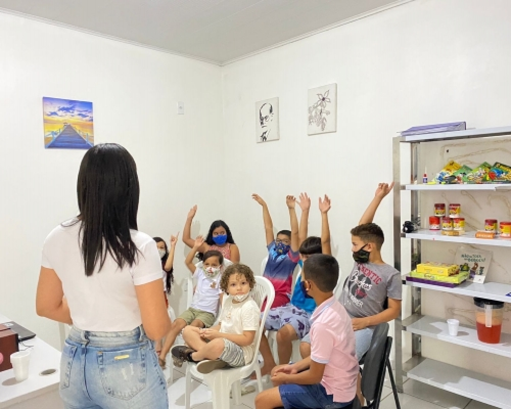 SCFV através do CRAS realiza Projeto Cine Convivência junto ao Projeto Fortalecendo Laços
