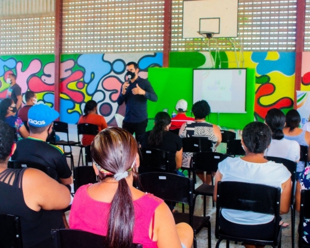 Secretaria de Educação promoveu palestra na escola Felizardo Souza Lima através do Projeto ExerSer 