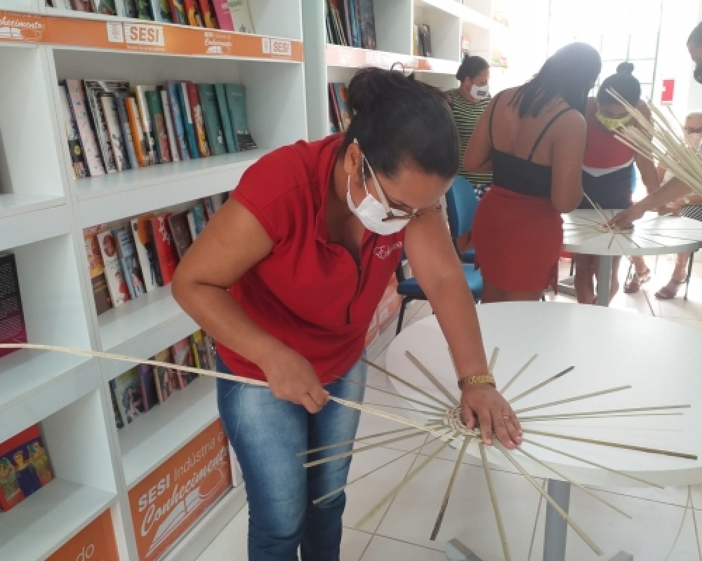 SEMED promove oficina de artesanato para a comunidade do Povoado Chã da Imbira