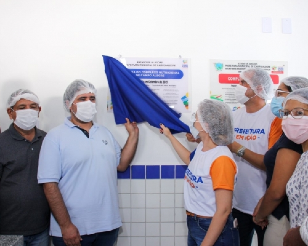 Prefeitura de Campo Alegre inaugurou reforma do Complexo Nutricional da sede