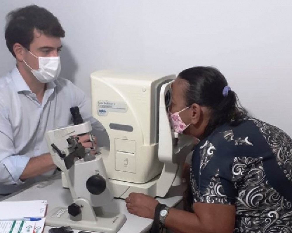 Secretaria de Saúde realizou mutirão de atendimentos com oftalmologista e exames Ultrassonografia