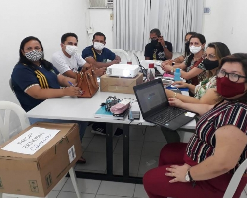 Equipe técnica SEMED socializa os resultados das avaliações diagnósticas