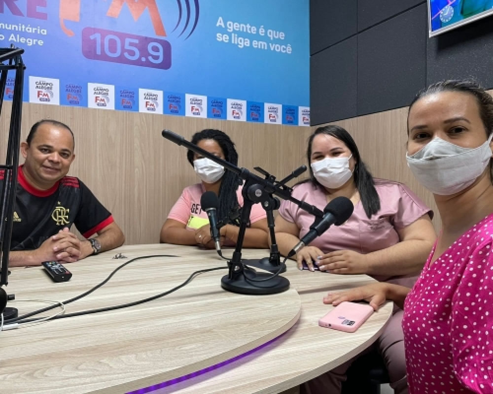 Outubro Rosa: Em entrevista coordenações de saúde apresenta programação para a população