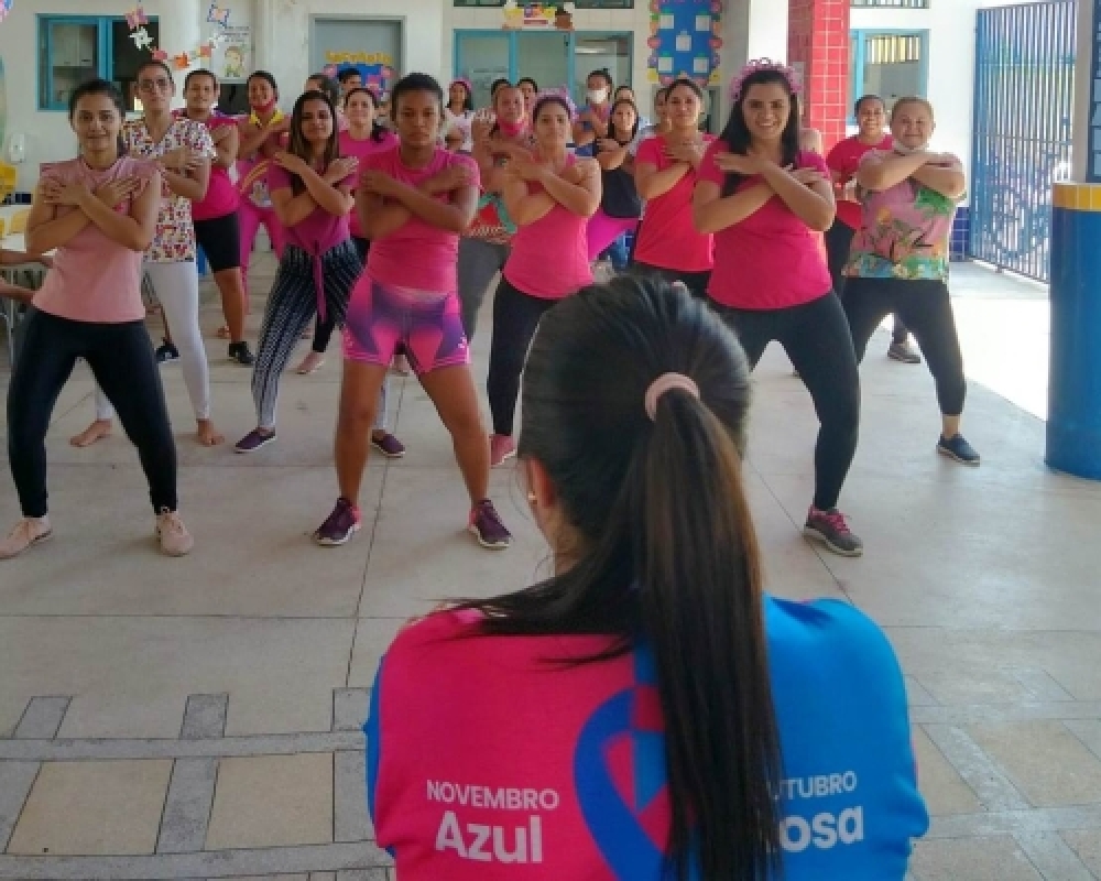 Centro de Educação Infantil Maria José realiza ações em alusão a Campanha Outubro Rosa