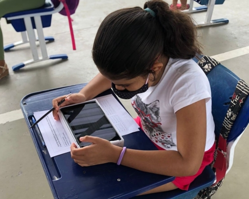 Secretaria Municipal de Educação realizou a aplicação da 1ª Avaliação Digital