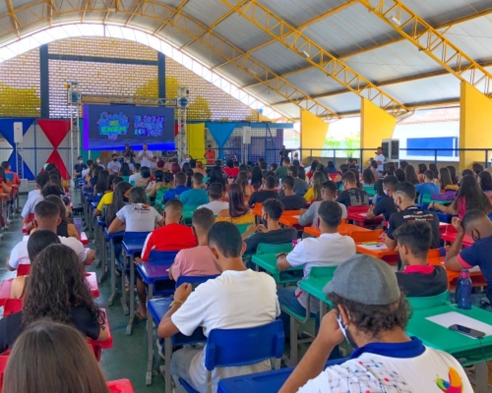 Estudantes de Campo Alegre participam do primeiro dia do Aulão de Olho no ENEM 2021