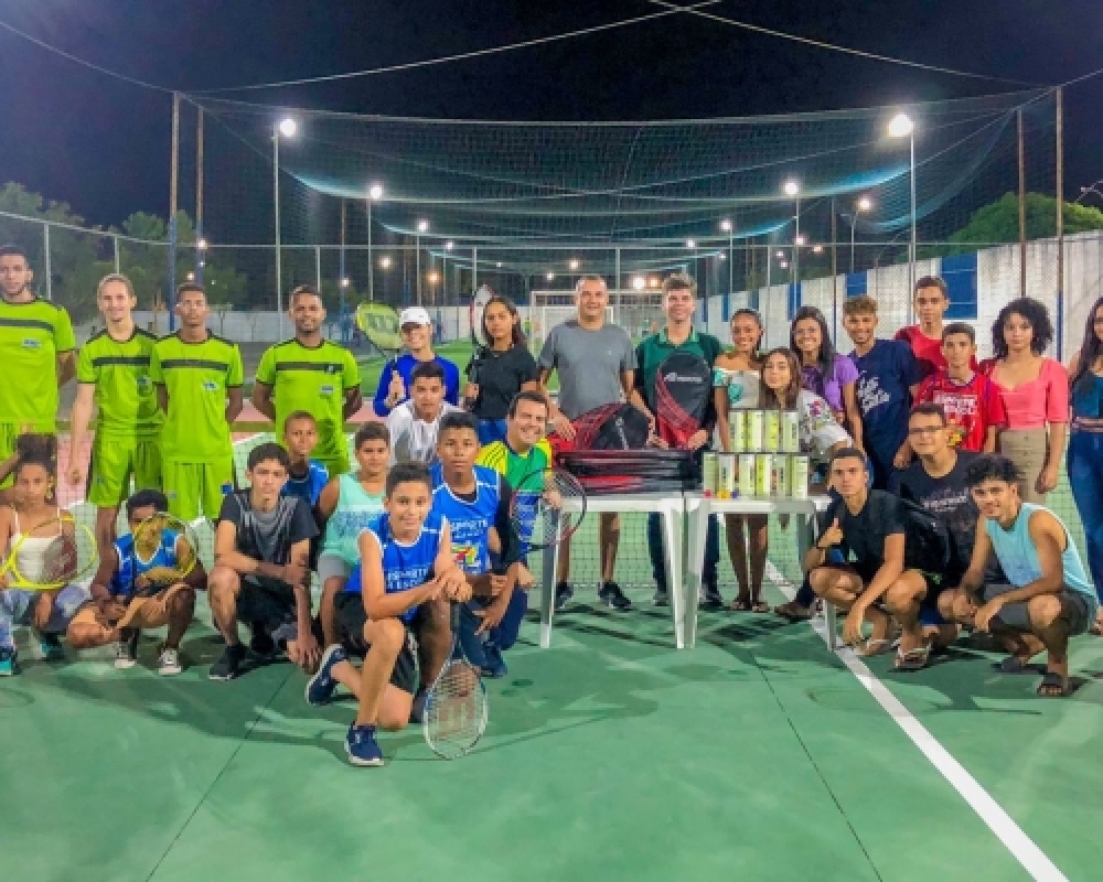Secretaria de Esportes realiza o primeiro Aberto de Tênis de Campo Alegre