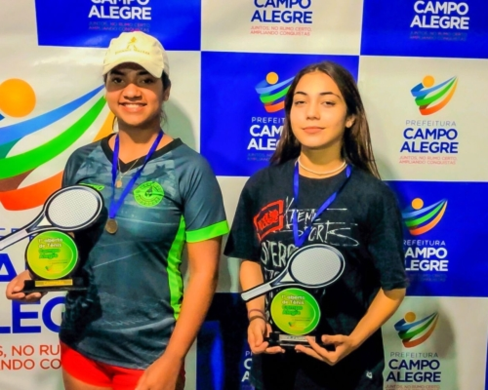 Secretaria de Esporte e Lazer realizou o Primeiro Aberto de Tênis de Campo Alegre