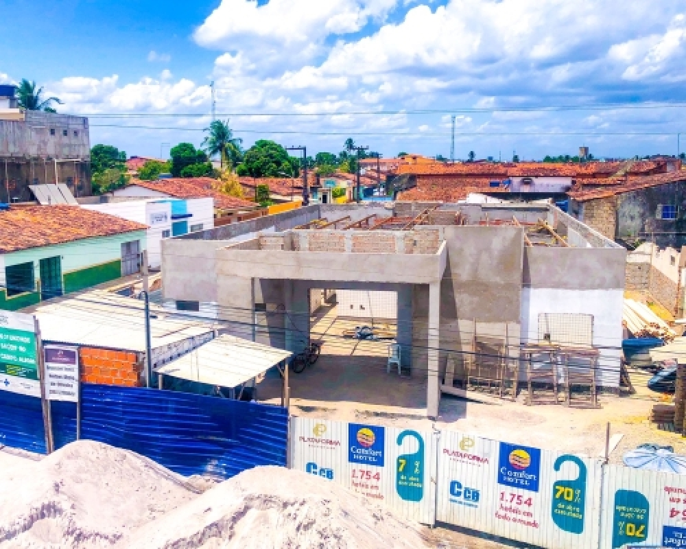 Obras de mais uma Nova Unidade Básica de Saúde em Luziápolis estão avançadas