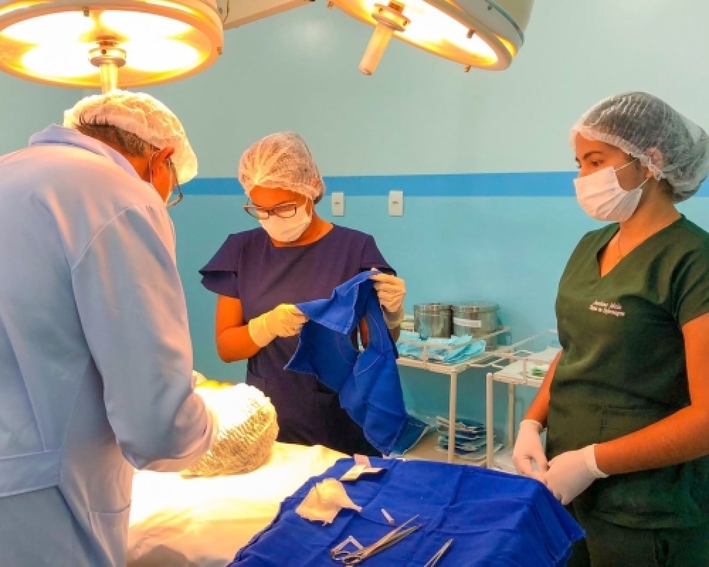 Pequenas cirurgias são realizadas semanalmente no hospital de Campo Alegre