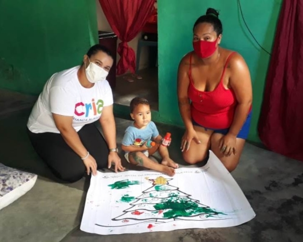 Programa Criança Feliz de Campo Alegre realiza ações com crianças atendidas pelo programa