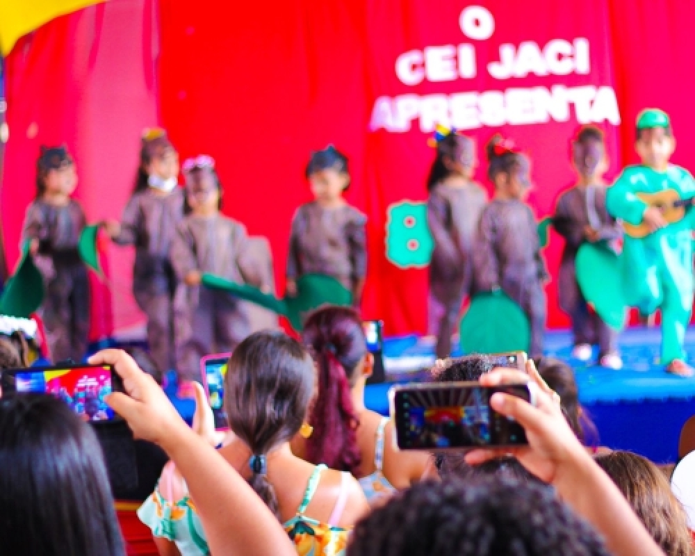 Centro de Educação Infantil Jaci Vieira da Costa realizou a culminância do projeto de Leitura 