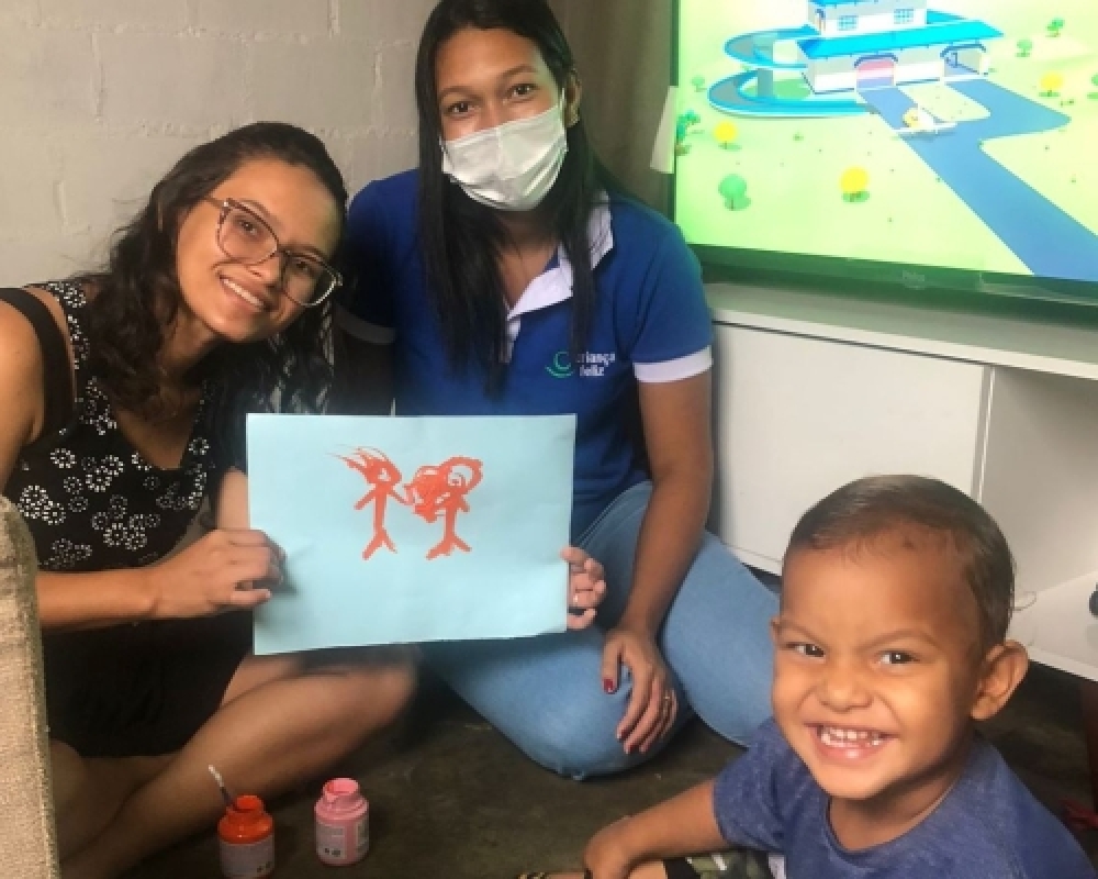 Programa Criança Feliz desenvolveu atividade em alusão ao Dia Nacional da Família 