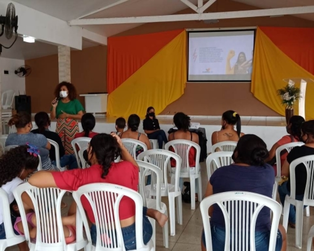 Mulheres do Projeto Sororidade participaram de encontro alusivo ao Dia Internacional da Mulher