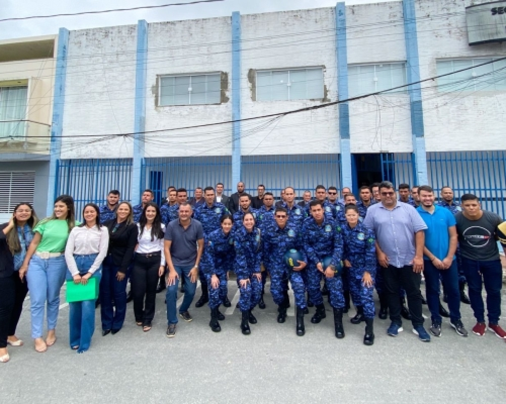 Prefeito Nicolas Pereira empossou 23 guardas municipais aprovados no Concurso Público