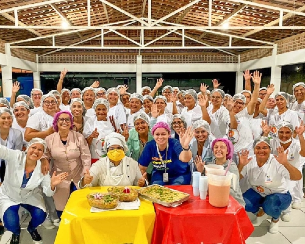 Secretaria de Educação realiza mais uma etapa da capacitação para merendeiras e concurso de receitas