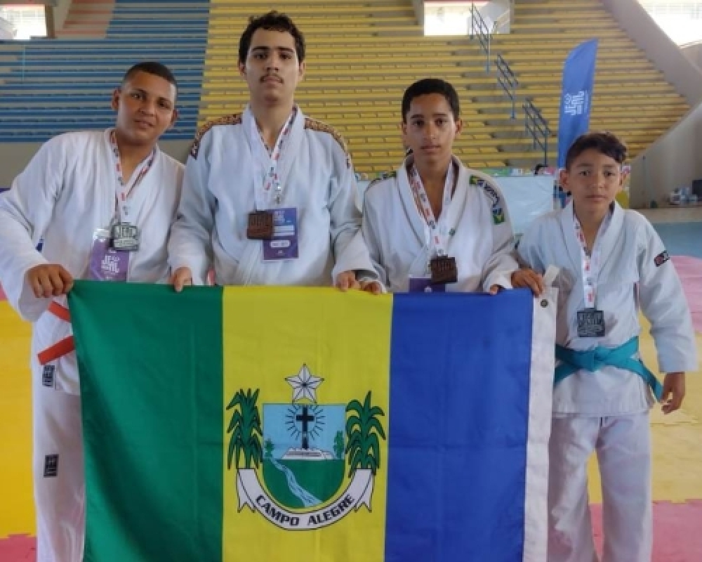 Judocas de Campo Alegre conquistam medalhas nos Jogos Estudantis de Alagoas 