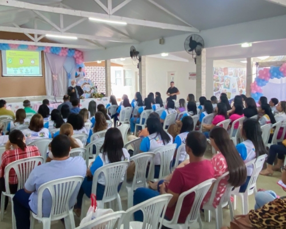 Palestra marcou a abertura oficial da VIII Semana do bebê em Campo Alegre