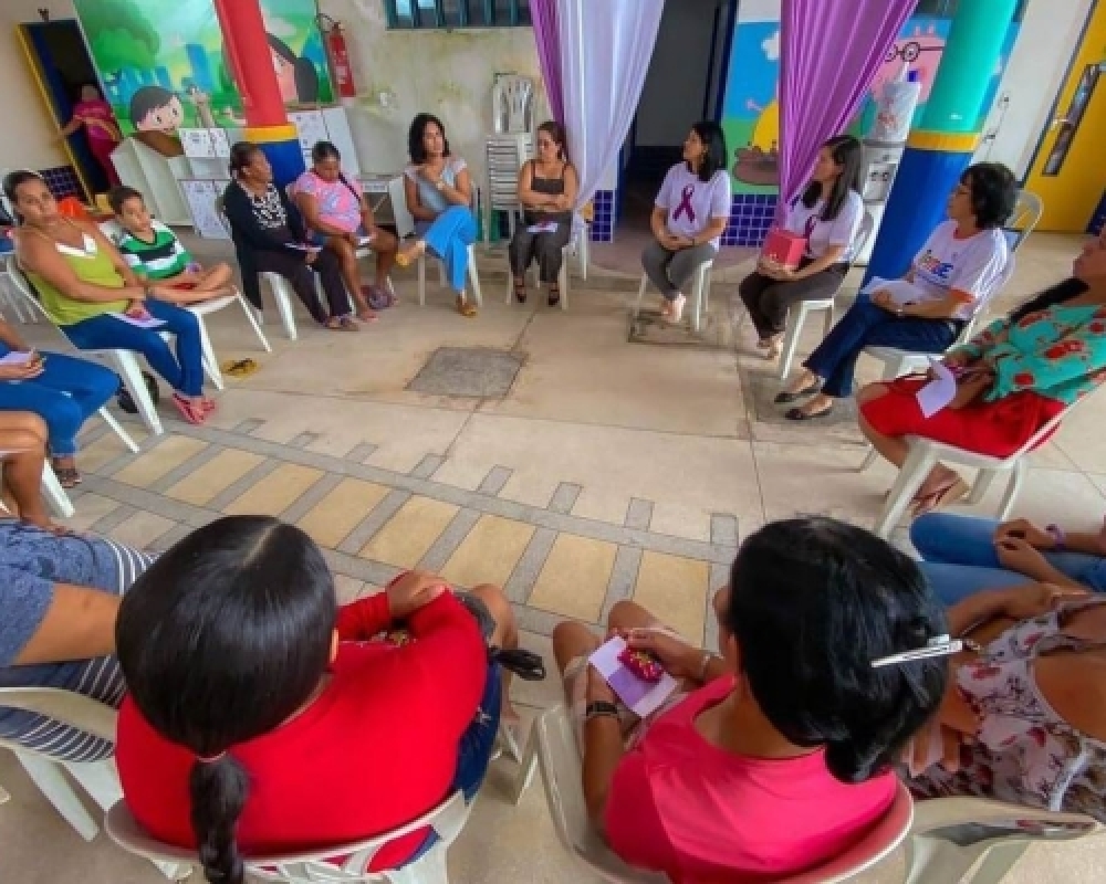 Equipe do CRAS realizou mais um encontro com o grupo de Mulheres do Projeto Sororidade