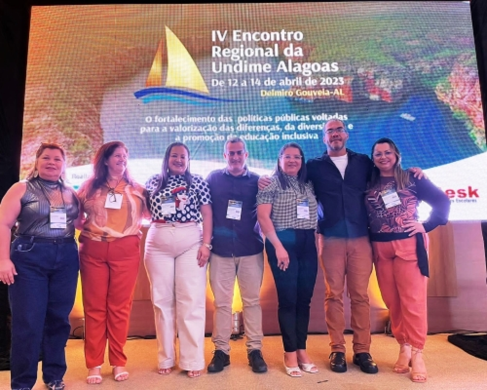 Representantes da Educação de Campo Alegre participaram do IV Encontro Regional da UNDIME Alagoas